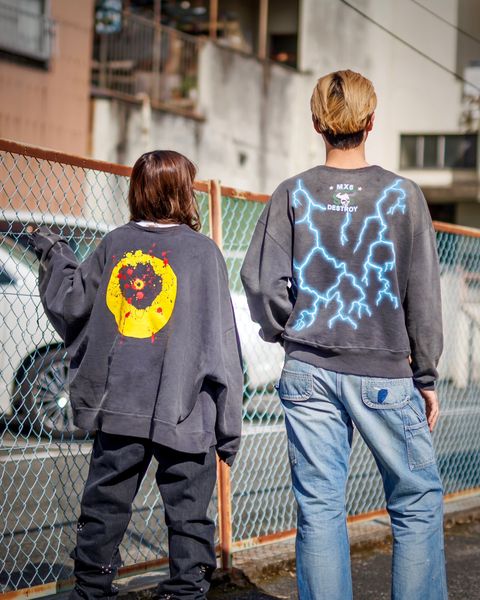 セントマイケル 新作SMILE CP_CREW SWT＆MEDUSA CREW SWT style.2024.11.8