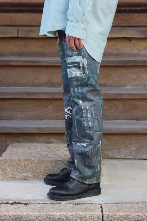 doublet VEGETABLE DYED SHIRT(22SS21SH104) style.2022.1.15.
