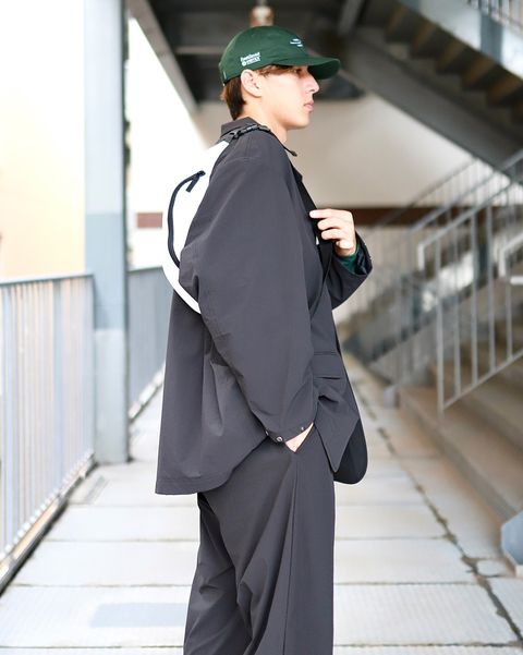 FreshService 23AW CORDURA WATER REPELLENT JACKET"BLACK"スタイル