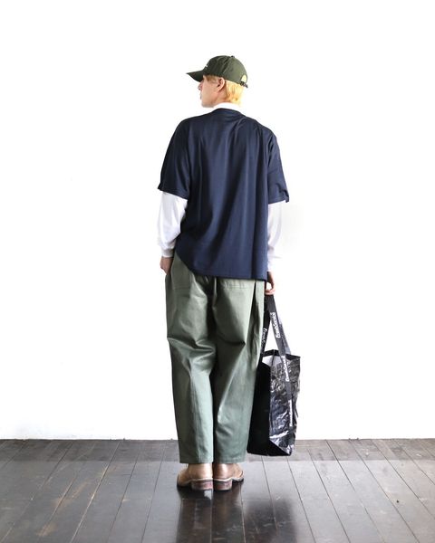 FreshService 24SS WASHABLE WOOL S/S TEE スタイル