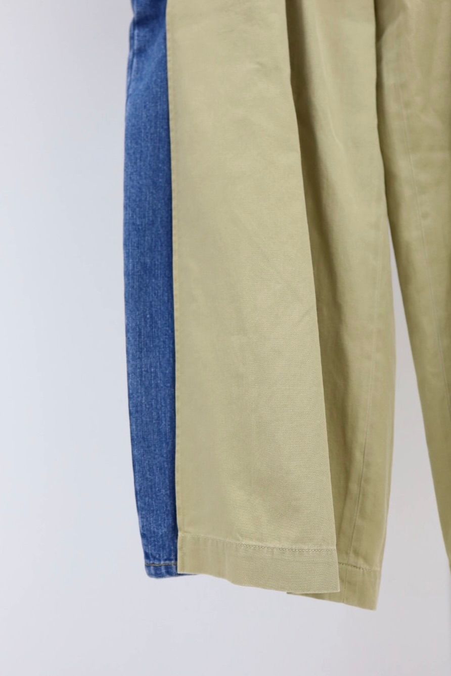 YOKE SPRING SUMMER 2026 Connected Chino&Denim Pants(YK26SS01214P)BEIGE☆12月20日(土)発売！