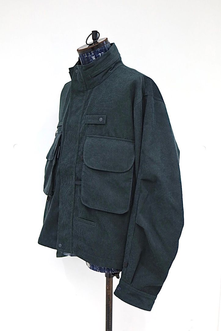 DAIWA PIER39(ダイワピア39) TECH WADING JACKET CORDUROY(BJ-43026W)D.GREEN☆9月26日(土)新作発売！