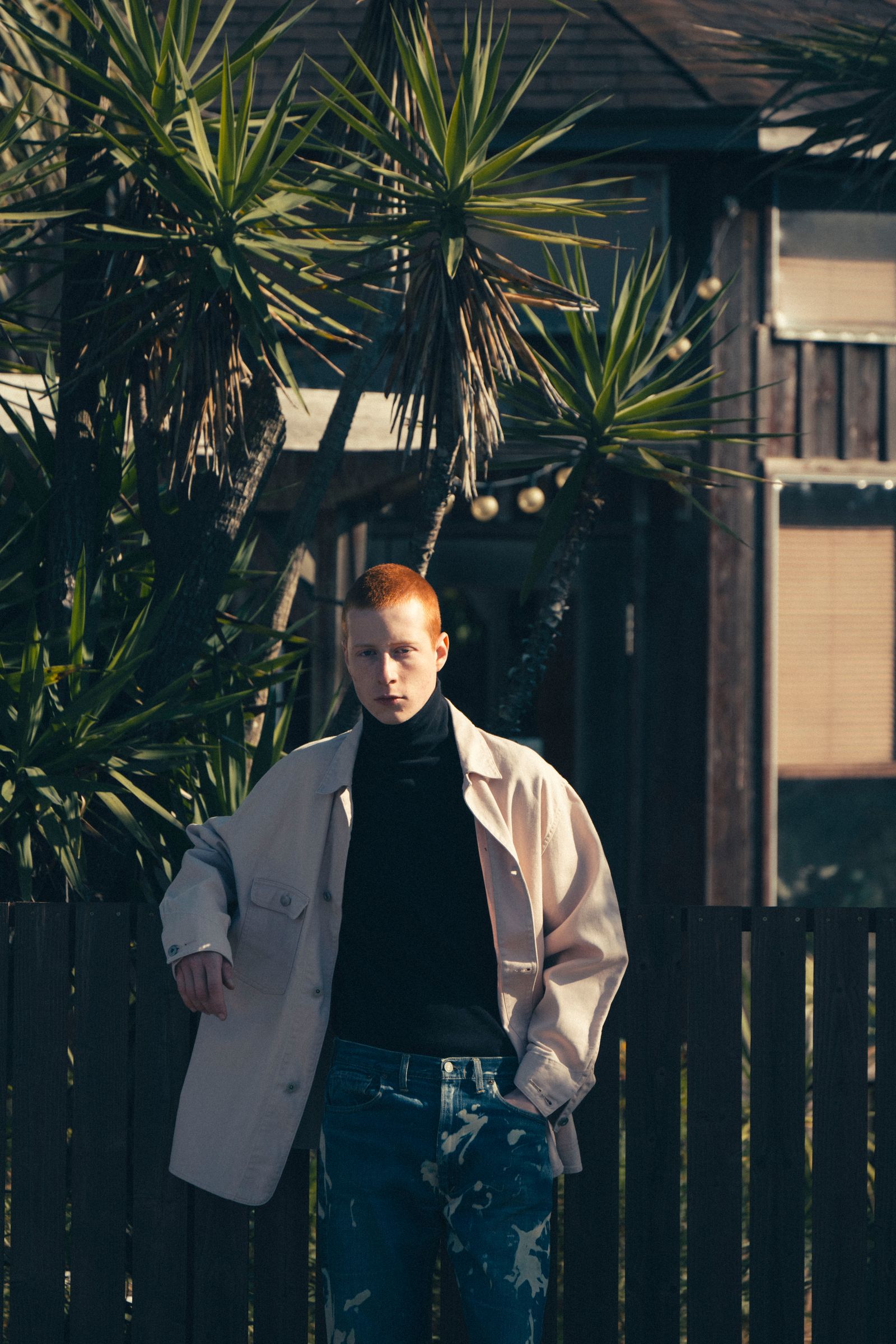 FOUNDOUR - ファウンダ 25SS COVERALL JACKET(015FD251001)PINK