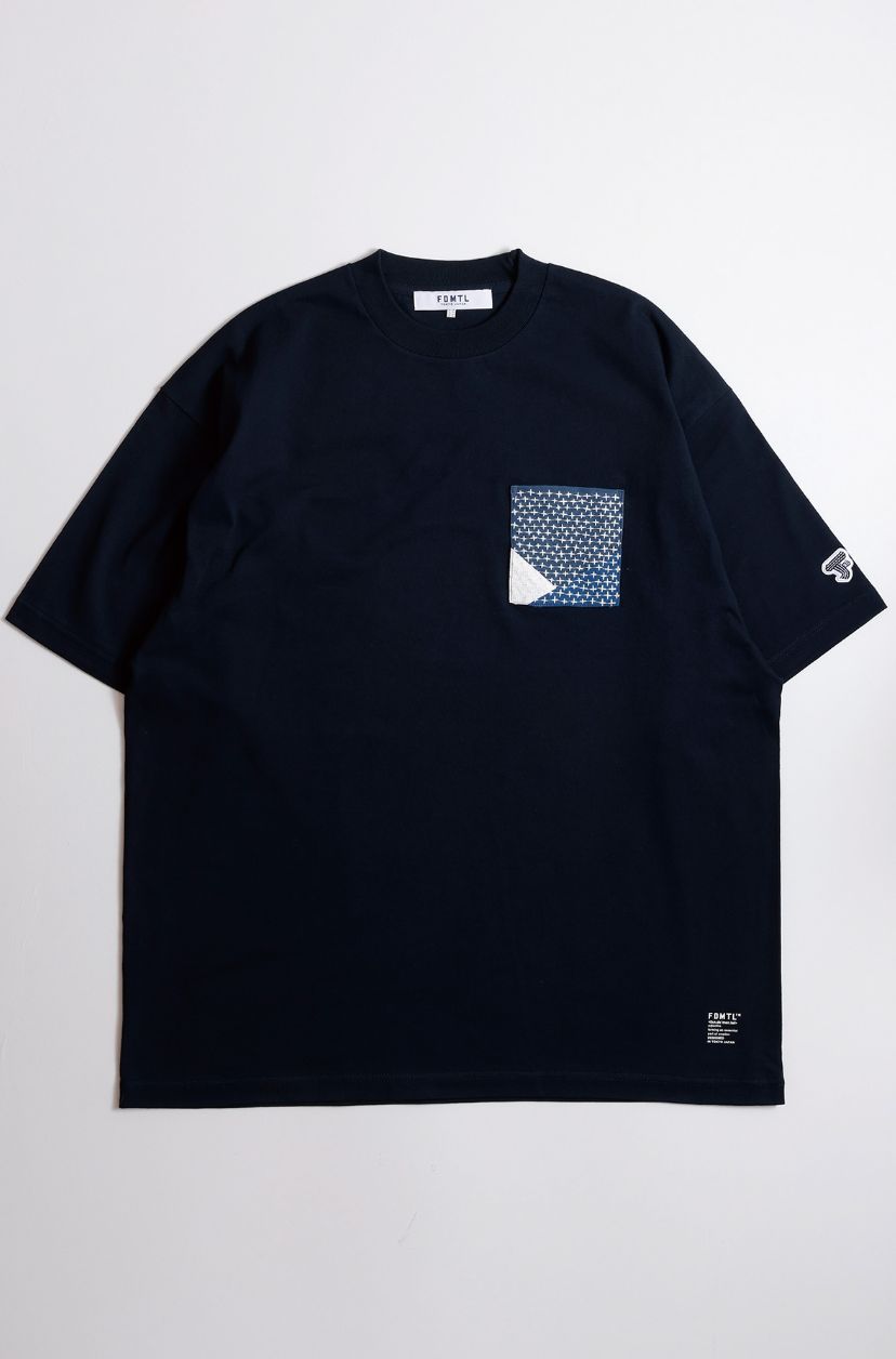 ファンダメンタル Tシャツ ORIGAMI TEE(FA26TE12)NAVY☆新作発売！