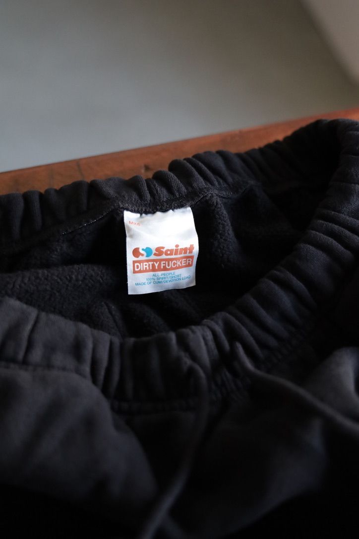 セントマイケル25SS SEVEN DEADLY PANTS(SM-HR8-0000-055)BLACK