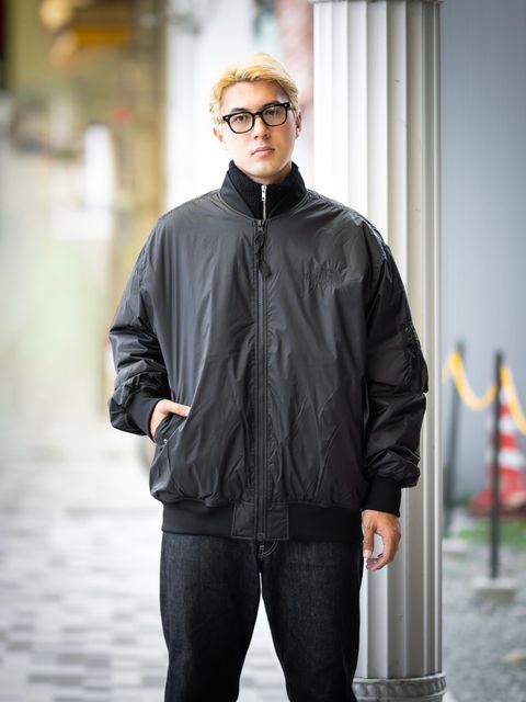 eYe JUNYA WATANABE MAN THE NORTH FACE コラボレーションボンバージャケット MARKスタイル