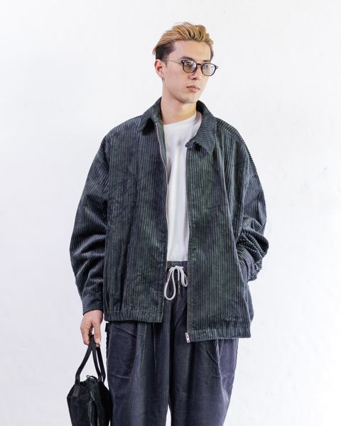 S.F.C  SFC CORDUROY SWING TOP(CHARCOAL)10月19日(土)新作発売！