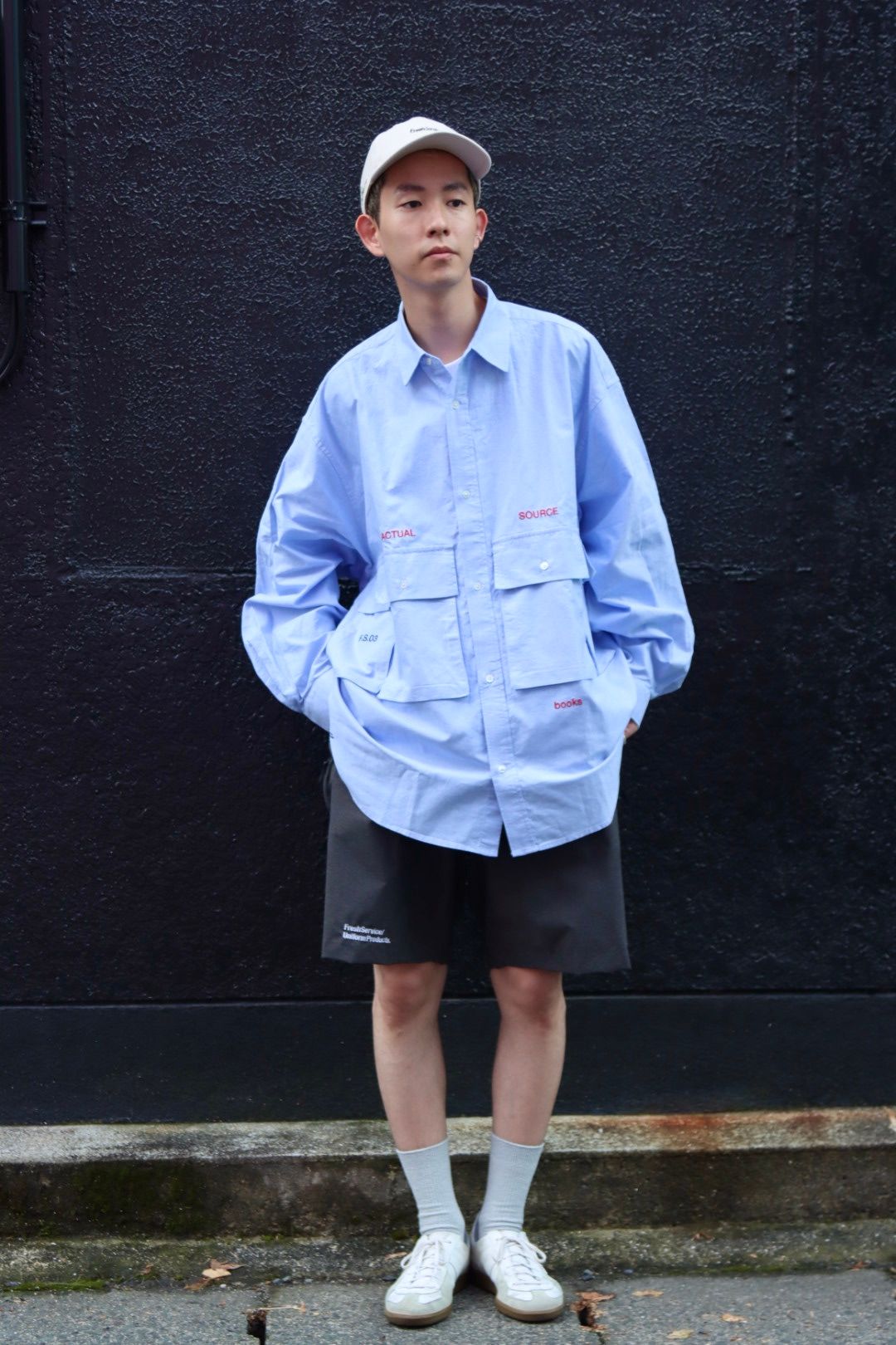 FreshService OXFORD FLAP POCKET SHIRT - トップス