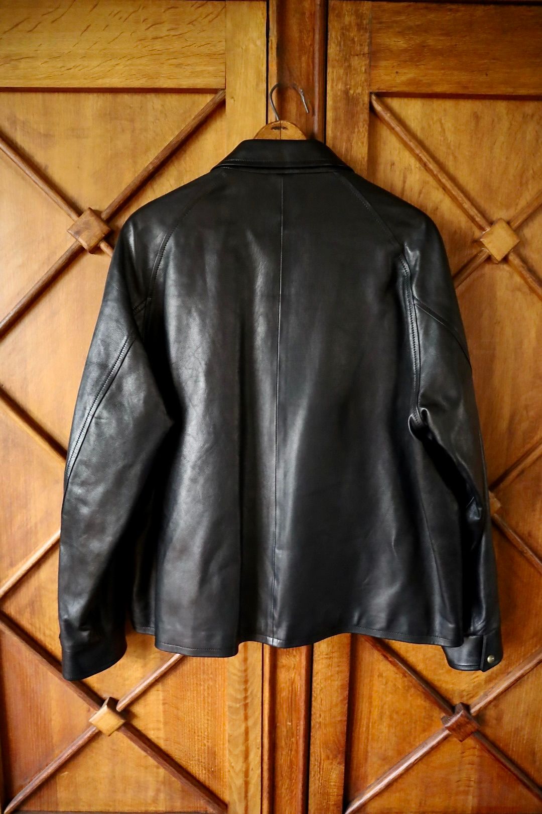 アプレッセ 2026 STYLE2 Leather Coach Jacket(26AAP-01-01)BLACK☆9月5日(土)発売！