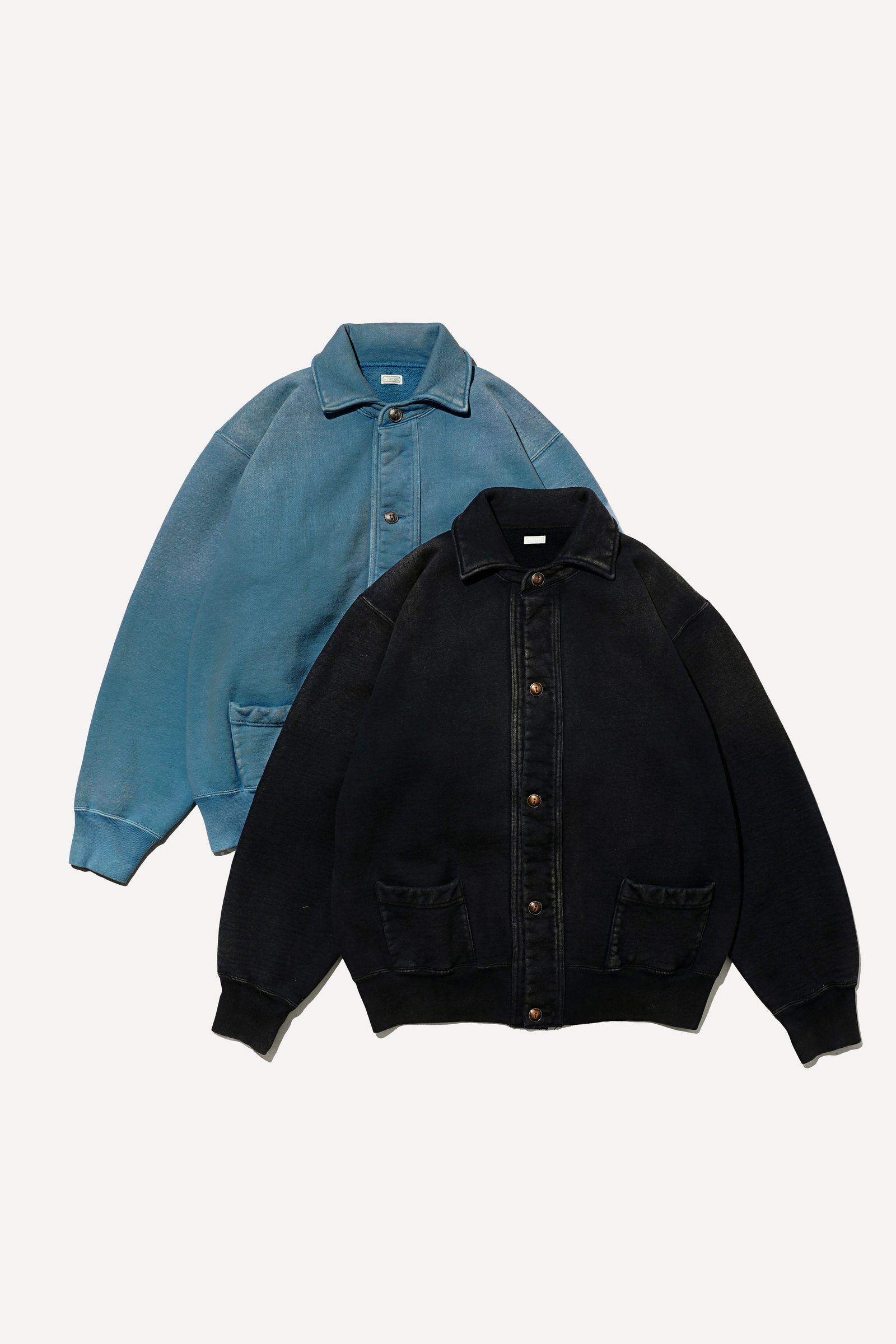 アプレッセ 2025 STYLE2 Vintage Sweat Cardigan(25AAP-05-08)SAX☆9月13日(土)発売！