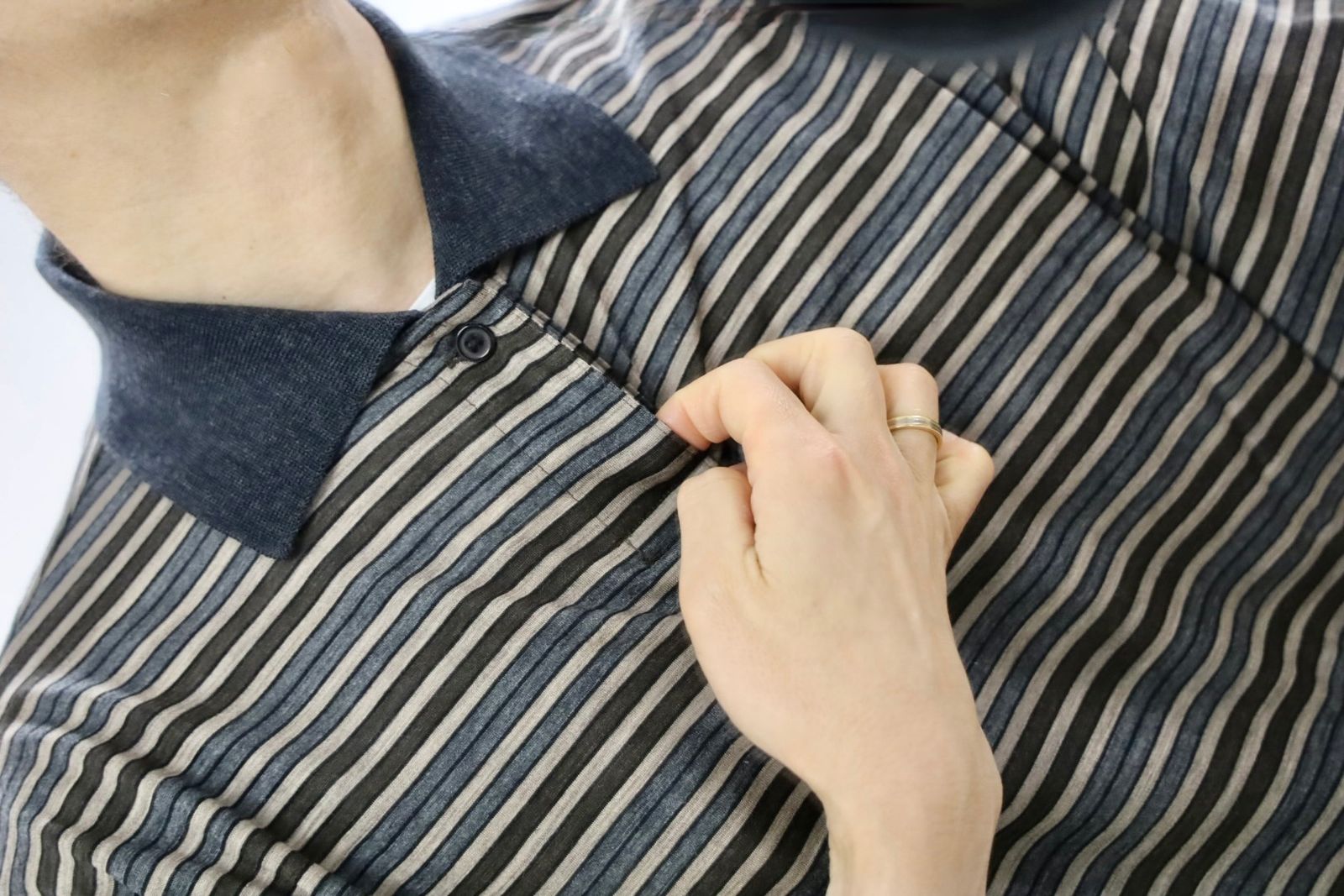 MARKAWARE 26SS SACK COAT"BURNT UMBER"スタイル