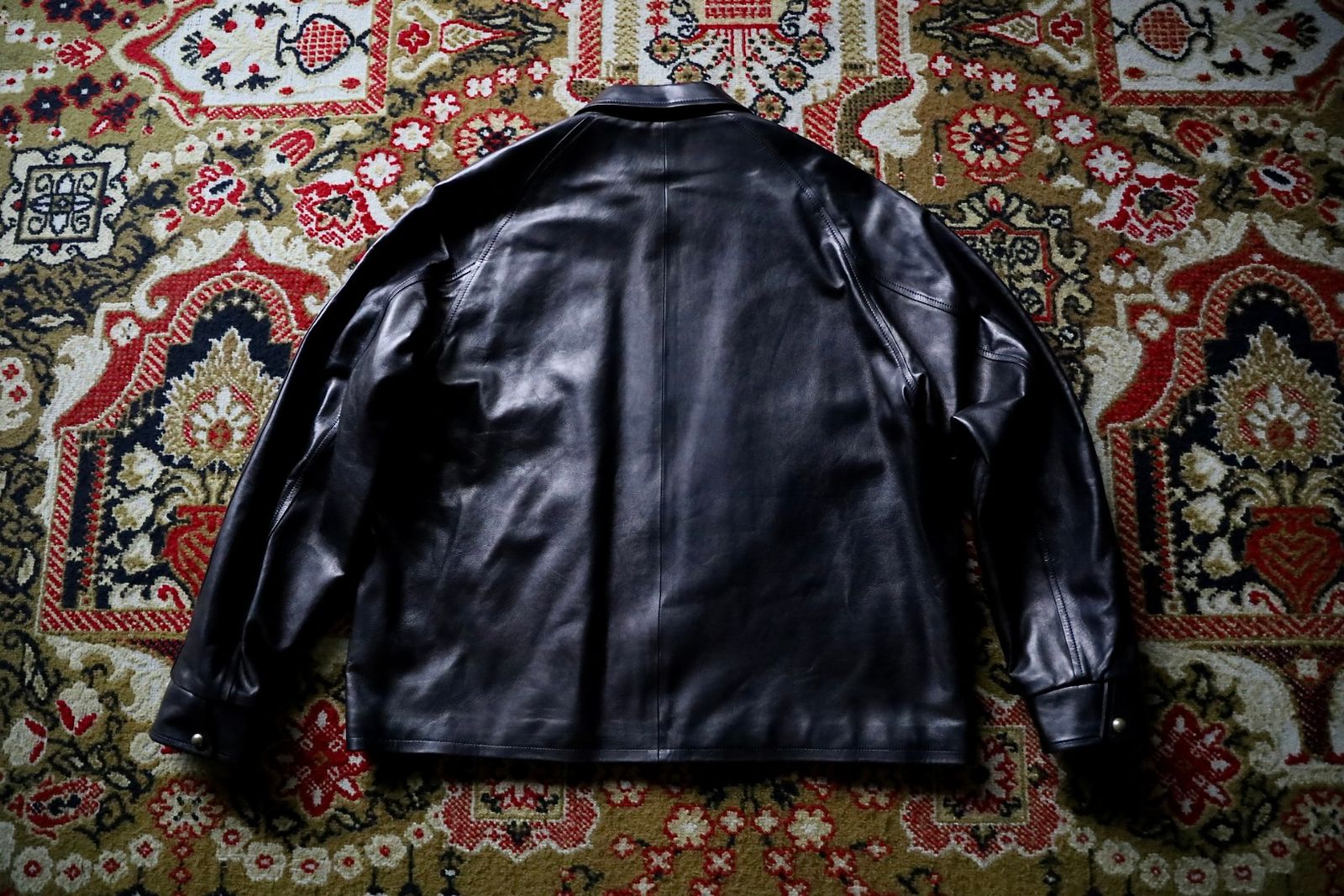 アプレッセ 2026 STYLE2 Leather Coach Jacket(26AAP-01-01)BLACK☆9月5日(土)発売！