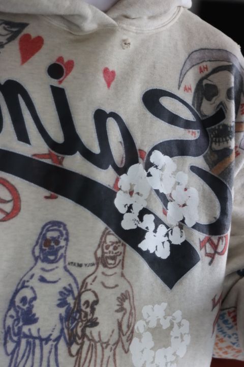 ©SAINT M×××××× HOODIE GRAFFITT.XL style.