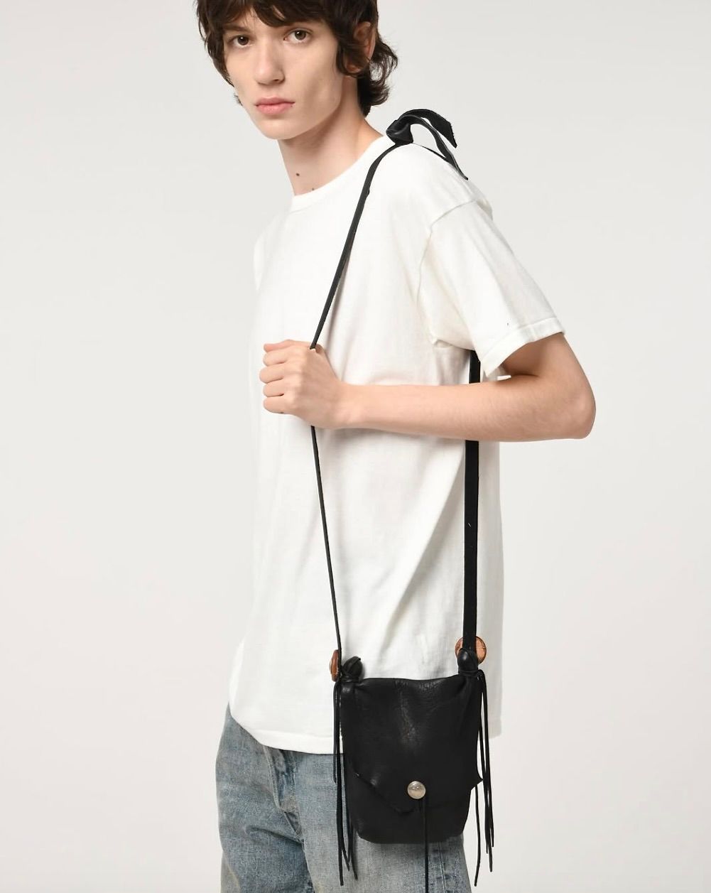 BOWWOW - BOW WOW バウワウ バッグDEER SKIN BAG(BW251-SWT