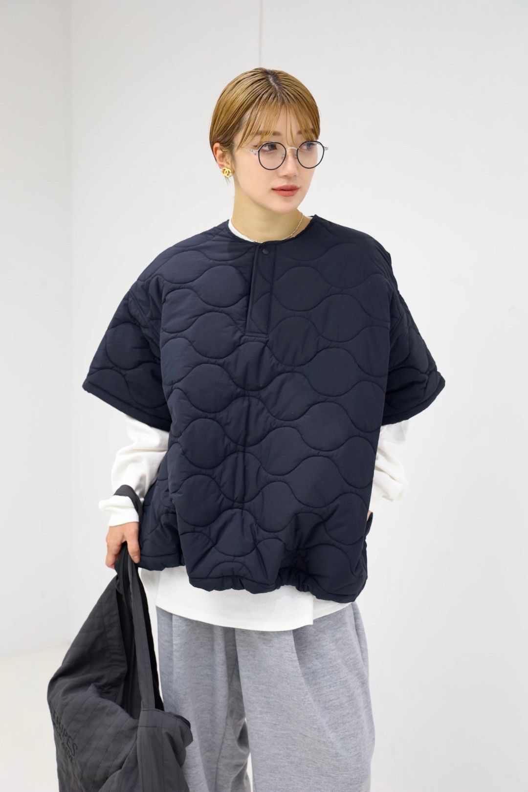 S.F.C 25FW エスエフシー SUPER BIG SS PUFF JACKET (SFCFW25J09)Black☆10月25日(土)発売！