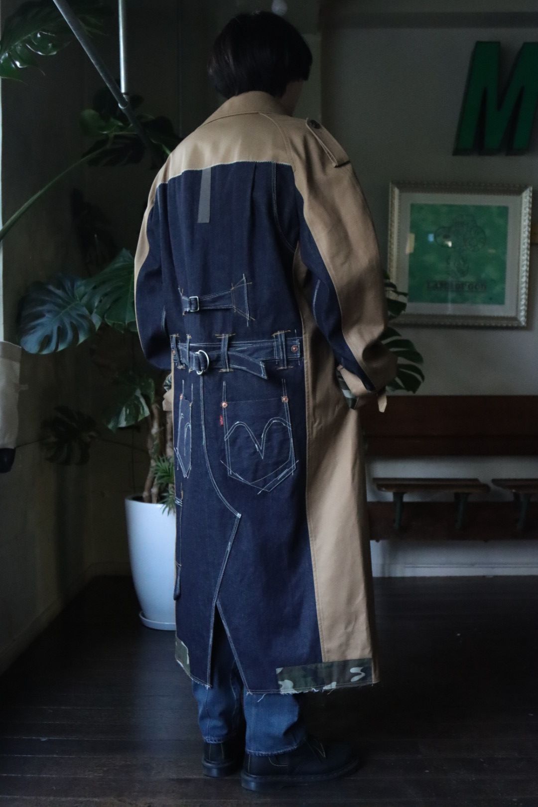 JUNYA WATANABE MAN Levi'sコラボトレンチコート style.2022.8.5