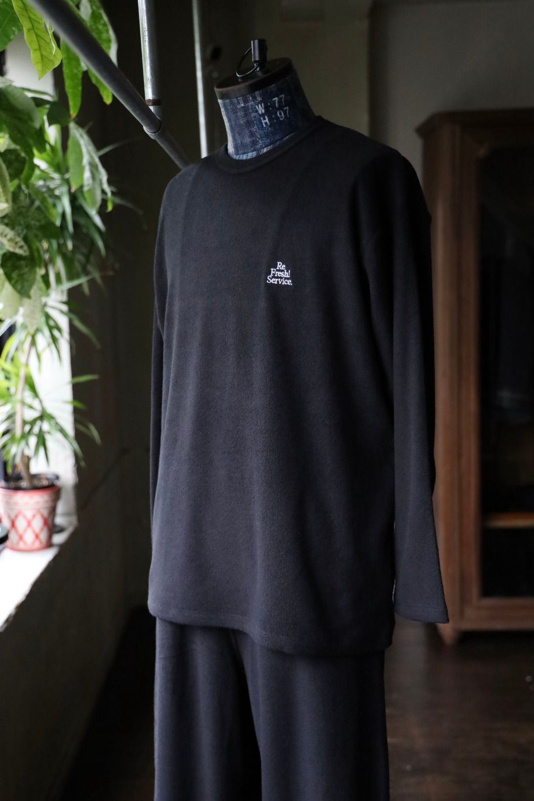 ReFresh!Service. “UTILITY PILE L/S SET-UP”(BLACK)☆9月27日(土)発売！