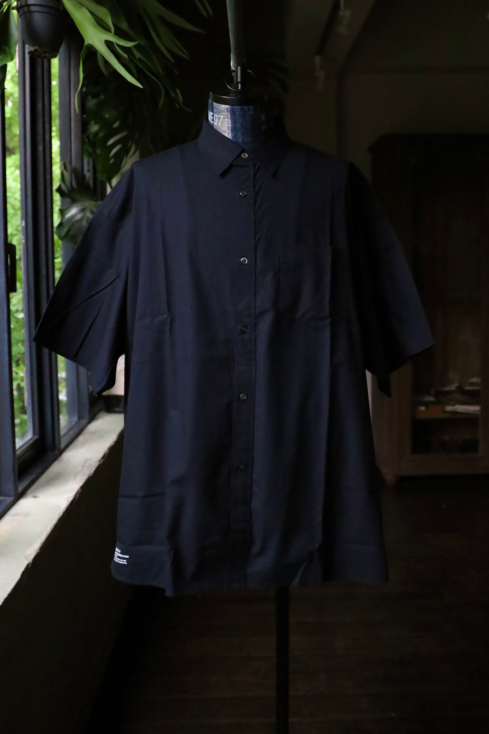 フレッシュサービス CORPORATE UNIFORM S/S SHIRT(BLACK)