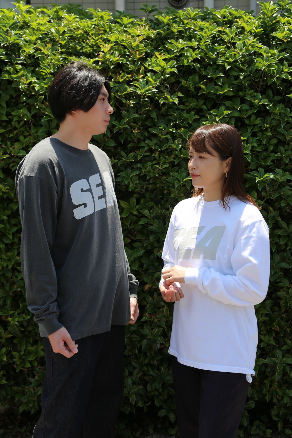 WIND AND SEA SEA (sea-alive) L/S T-SHIRT style. 2021.05.30.