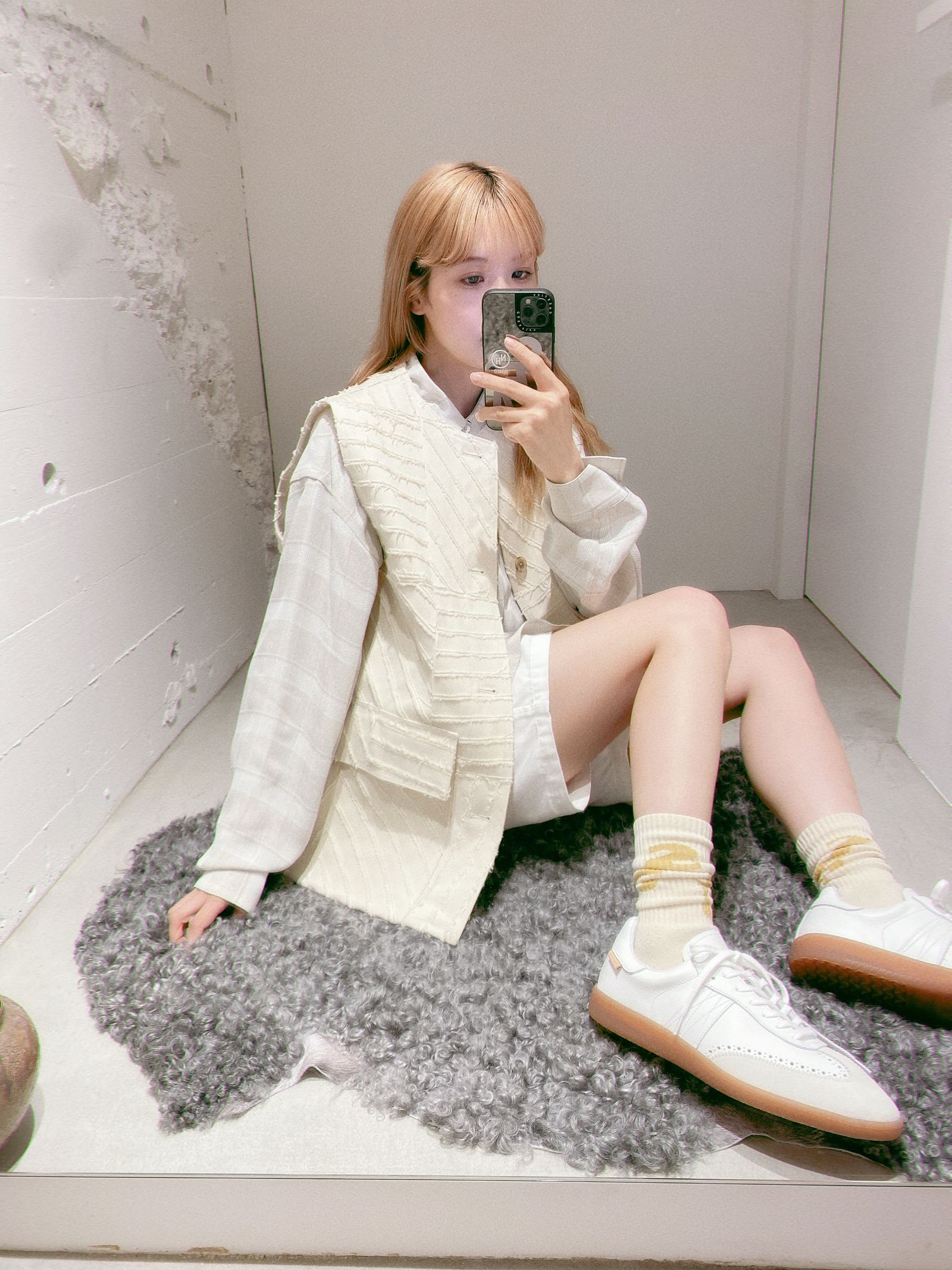 ヨーク24SS BONDING OPAL WORK VEST(YK24SS0622V)IVORY