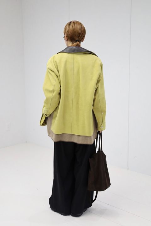 YOKE Nuback Leather Coverall Jacket STYLE.2025.10.28