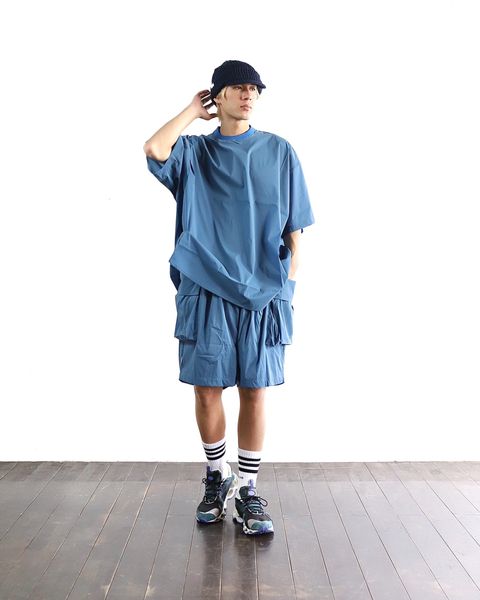 S.F.C-Stripes For Creative- 24SS 新作BIG NYLON ROUND SS TEE style 2024.3.28