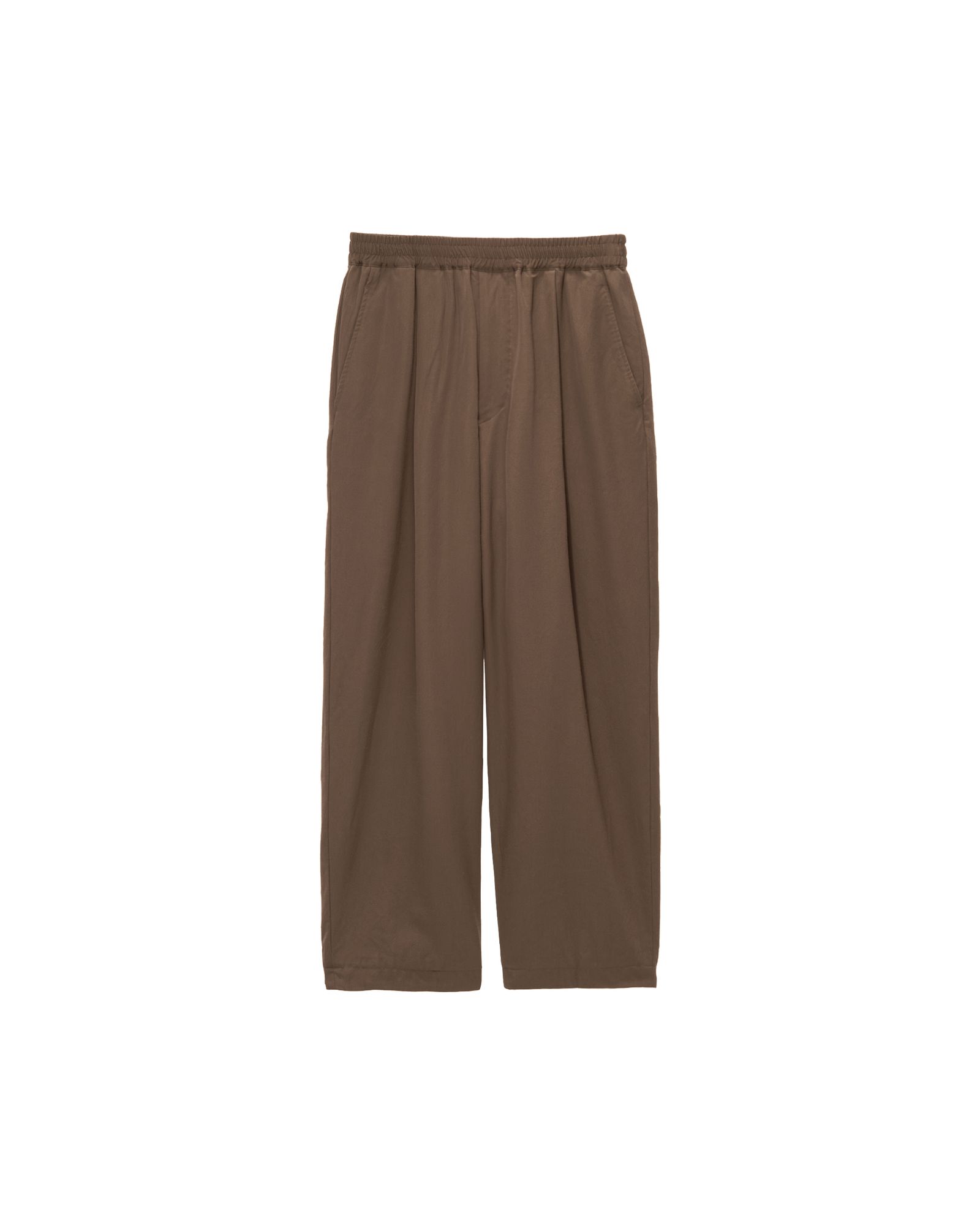 グラフペーパー Fulled Wool Twill Wide Easy Pants(GM263-40412)BROWN☆9月12日(土)発売！