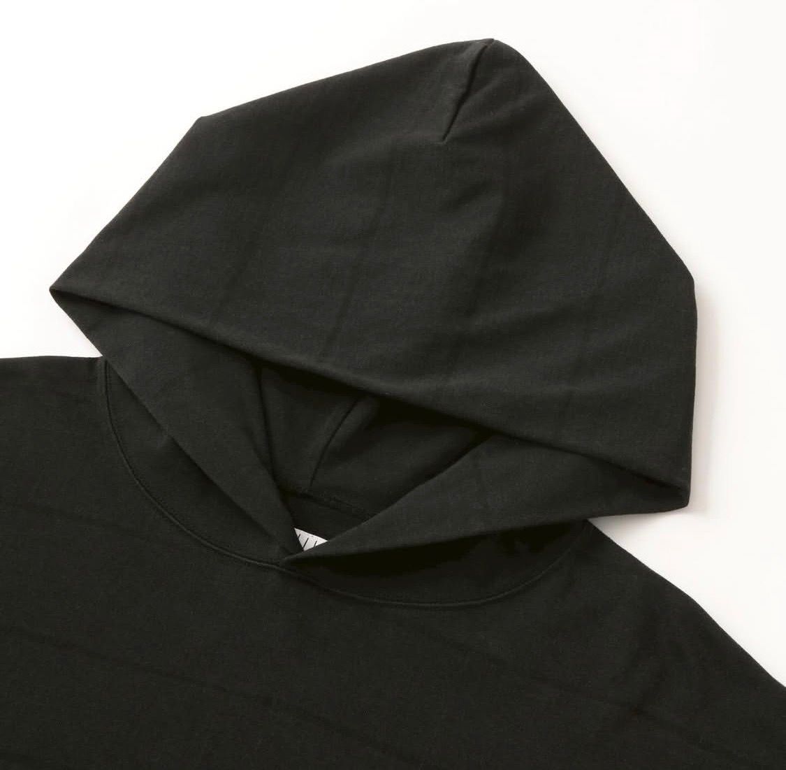 S.F.C 25FW エスエフシー SIDE STRIPE HOODY LS TEE (DISCHARGED) (SFCFW25CS07)Black☆10月25日(土)発売！