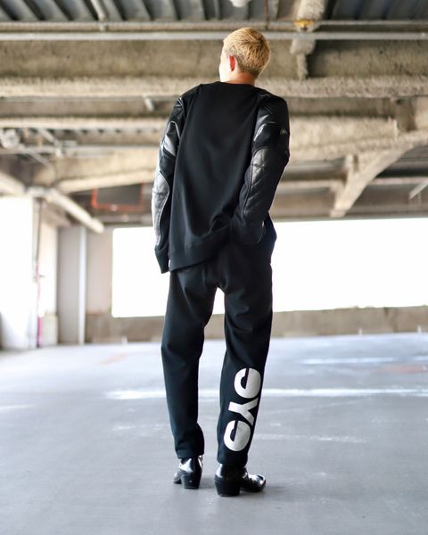 JUNYA WATANABE MAN 23AW 新作REIGNING CHAMPコラボレーション切り替えスウェットスタイル