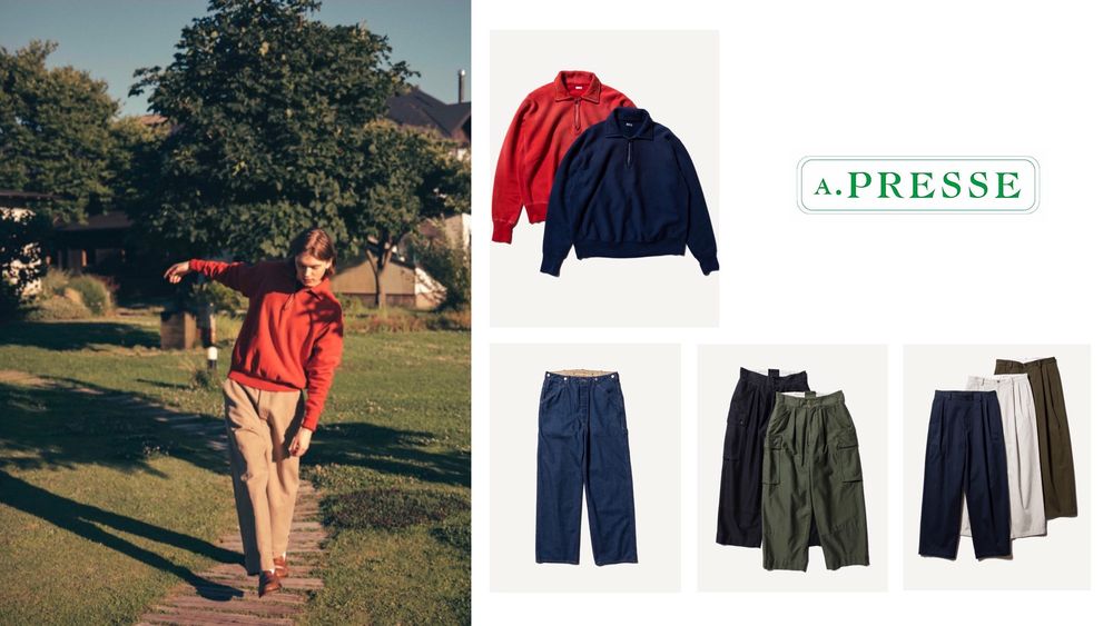 A.PRESSE 2023 Style1 6thデリバリー 2月25日(土)発売！ (店頭10:00、オンライン12:00発売)☆更新