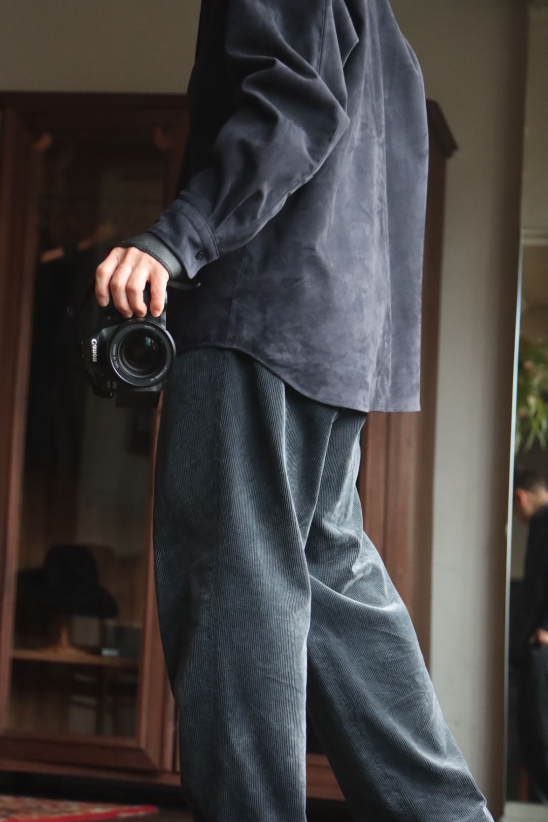 A.PRESSE アプレッセ24SS Leather Skipper Shirtスタイル | 4148 A.PRESSE アプレッセ24SS Leather Skipper Shirtスタイル | 4148