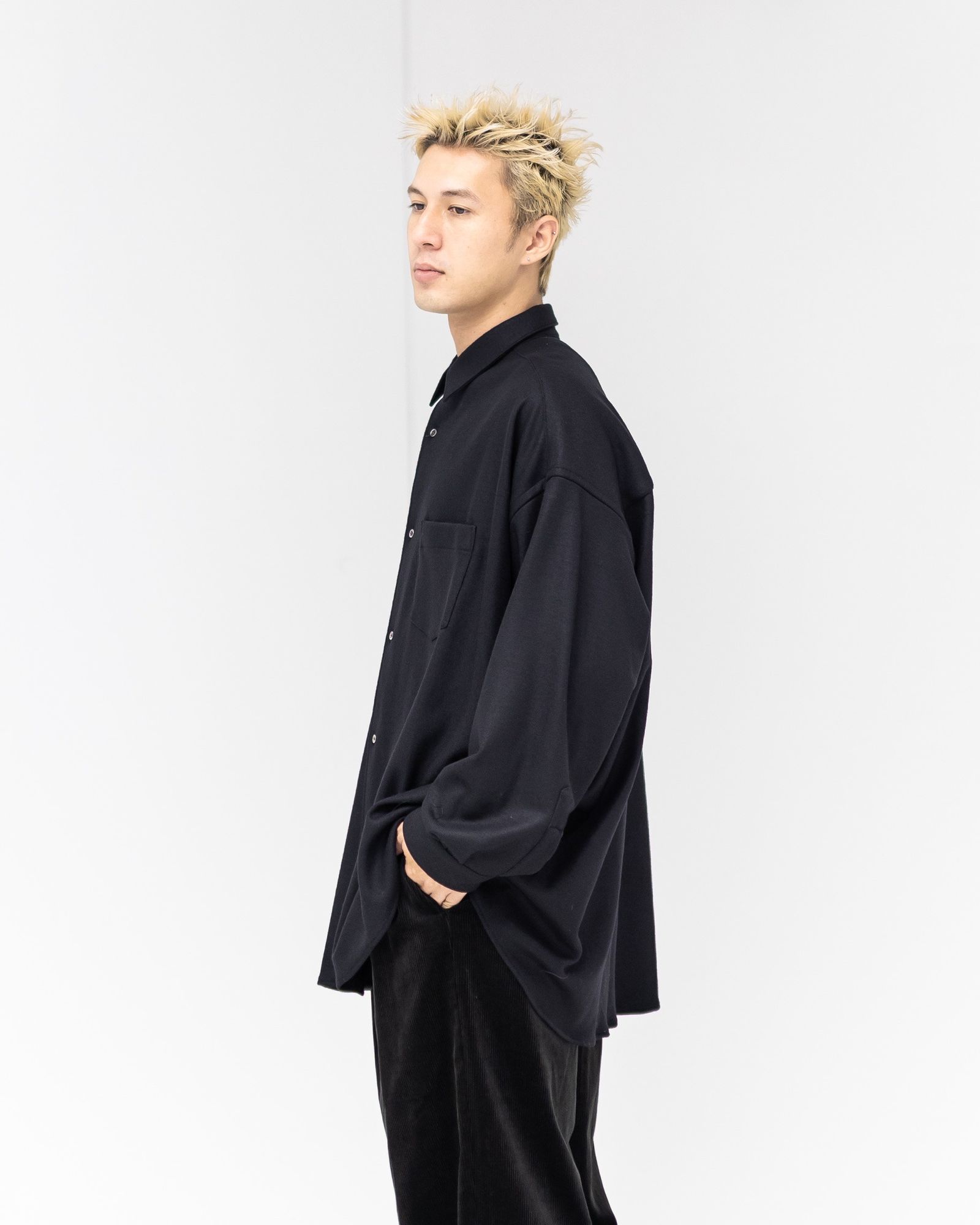 Graphpaper Wool Smooth Flannel Oversized Regular Collar Shirt 10月4日(土)新作発売！