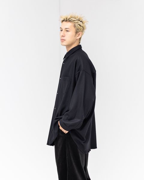 Graphpaper Wool Smooth Flannel Oversized Regular Collar Shirt 10月4日(土)新作発売！
