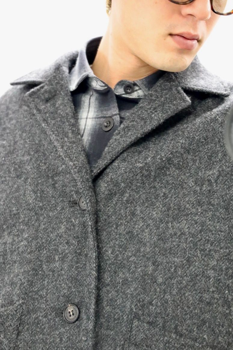 コムデギャルソンオム25FW ウールツイードヘリンボーンジャケット(HP-J025-051)BLACK☆11月1日(土)発売！