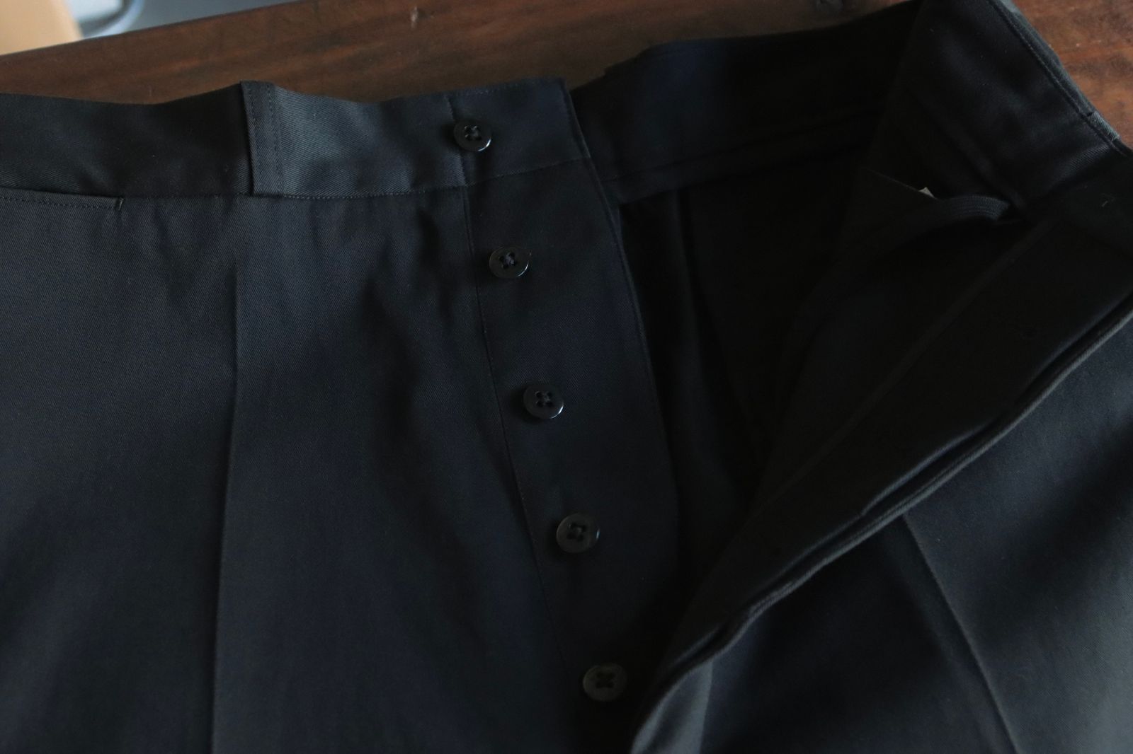 ブラームスルーツストック 25FW 2046D Chino Pants(bROOTS24F20F25)Black
