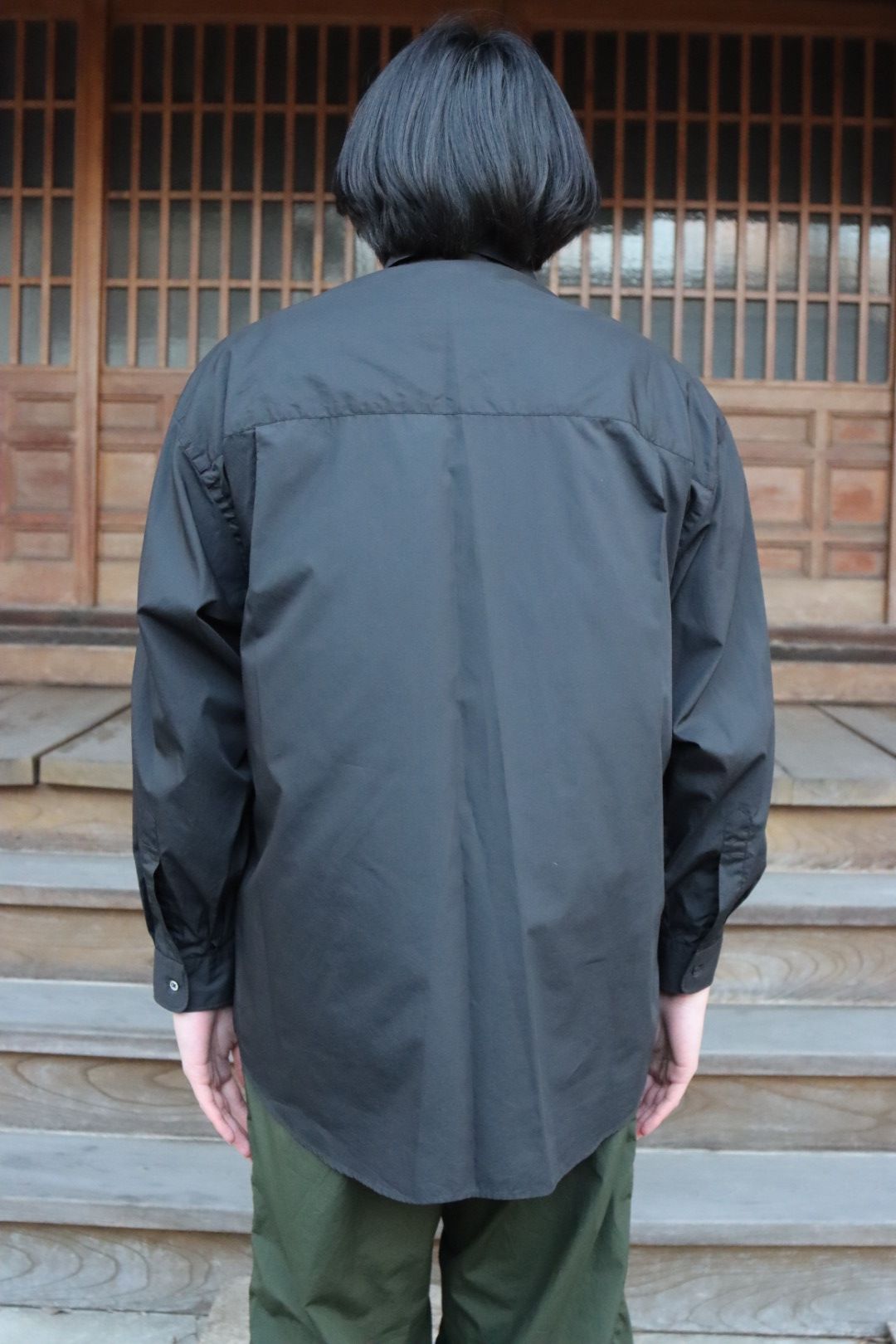 Graphpaper 22SS Broad L/S Oversized Regular Collar Shirt Graphpaper 22SS Broad L/S Oversized Regular Collar Shirt