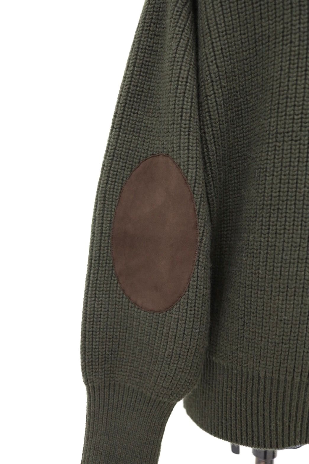 マーカウェア 26AW RIBBED POLO COLLAR JUMPER(A26C24SW02C)DARK OLIVE☆新作発売！