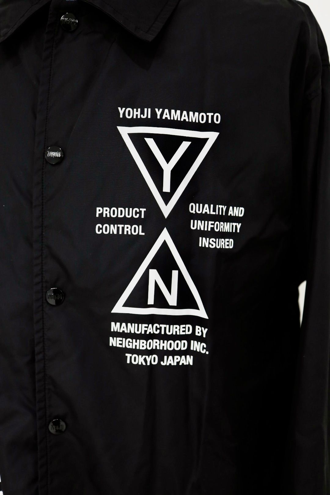 Yohji Yamamoto × NEIGHBORHOOD ウィンドブレーカージャケット(HK-Y91-600-1S26)BLACK★12月5日(金)発売！