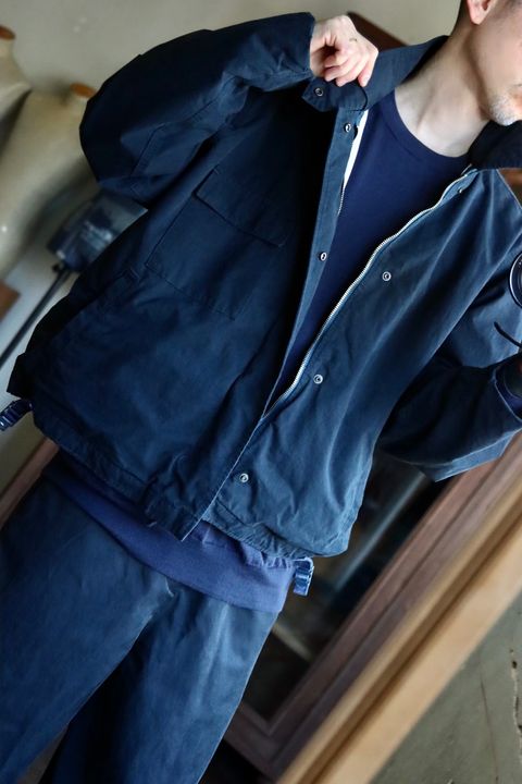 A.PRESSE 24SS USCG Vintage Deck Jacketスタイル