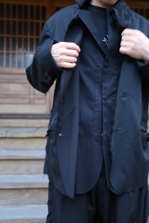 Yohji Yamamotoセットアップスタイル.2020.9.15.