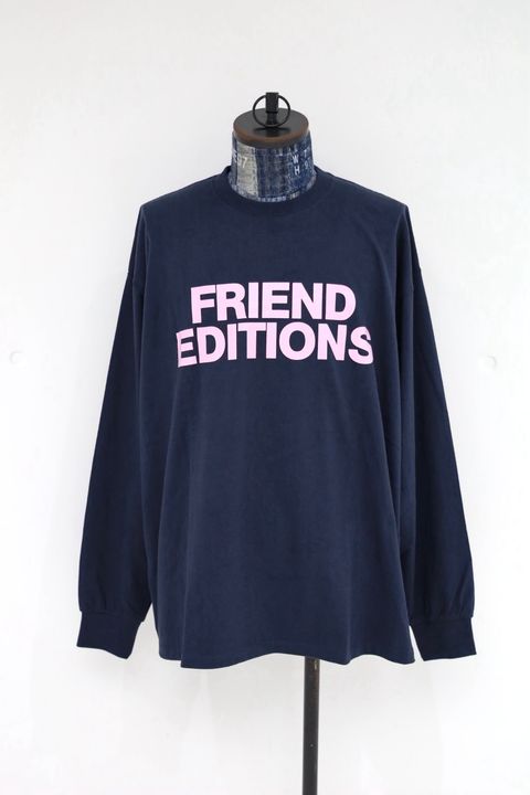 フレッシュサービス 26AW CORPORATE L/S TEE "FE MONOGRAM"(FSC263-70117FE)NAVY☆8月29日(土)新作発売！