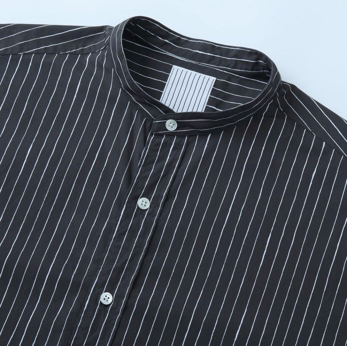 S.F.C 24FW エスエフシー NO COLLAR SFC SHIRT(SFCEW24S03)Charcoal☆9月21日(土)発売！