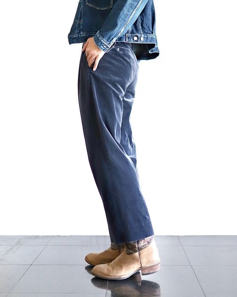 A.PRESSE アプレッセ Vintage Corduroy Trousersスタイル