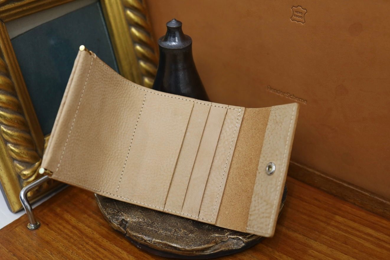 エンダースキーマ 財布 clasp wallet(li-rc-clw)natural☆1月10日(土)発売！