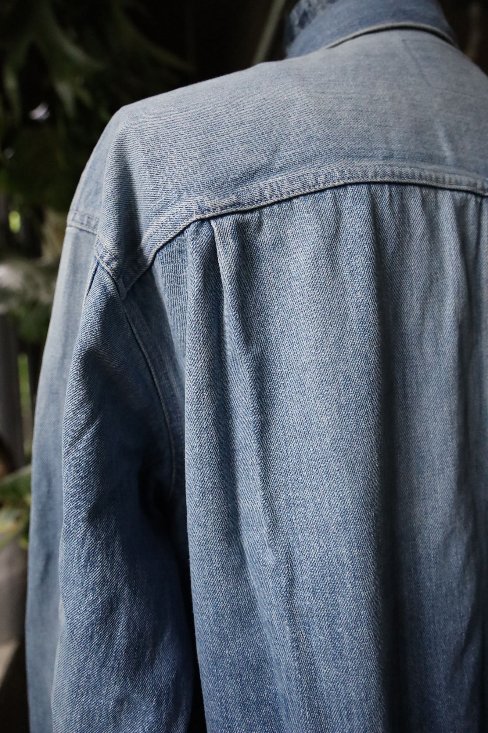 Graphpaper - Selvage Denim Jacket(GU243-30185LB) LIGHT FADE