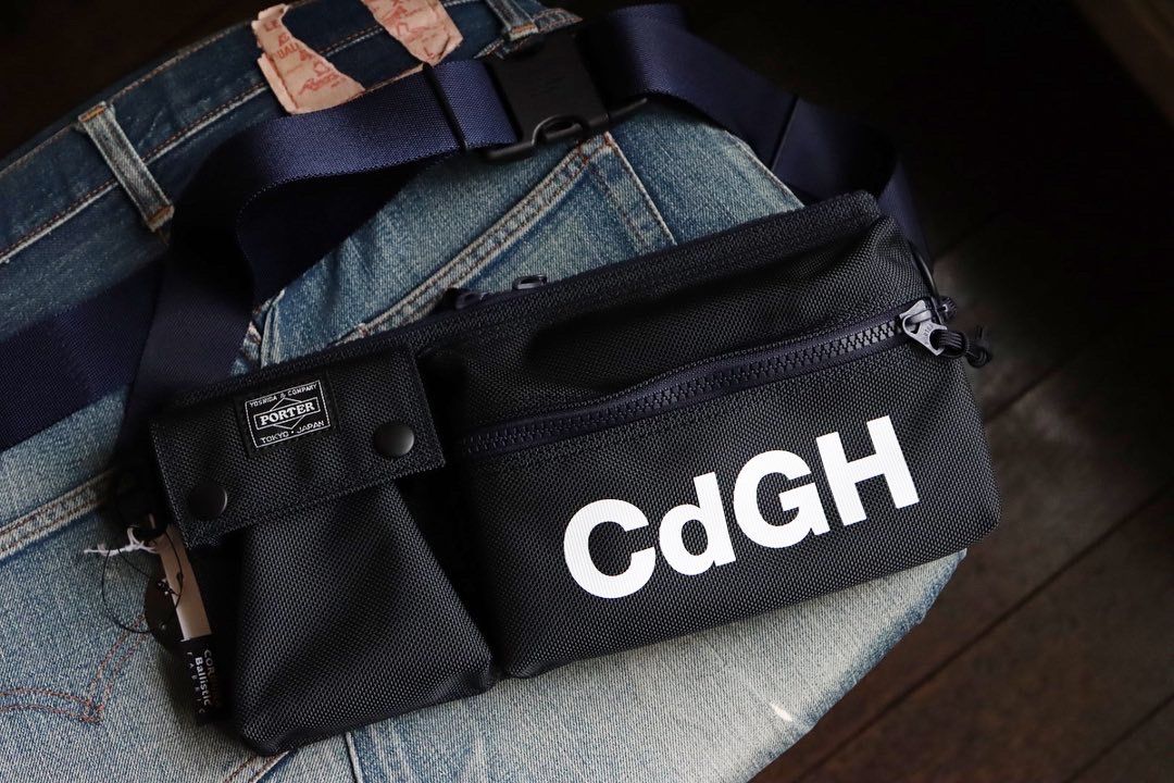 comme des garcons × PORTER CdGH ボディバッグ-