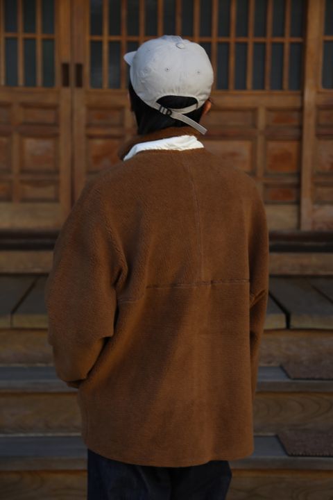 Graphpaper Wool Boa Zip-Up Blouson style.2020.10.3.