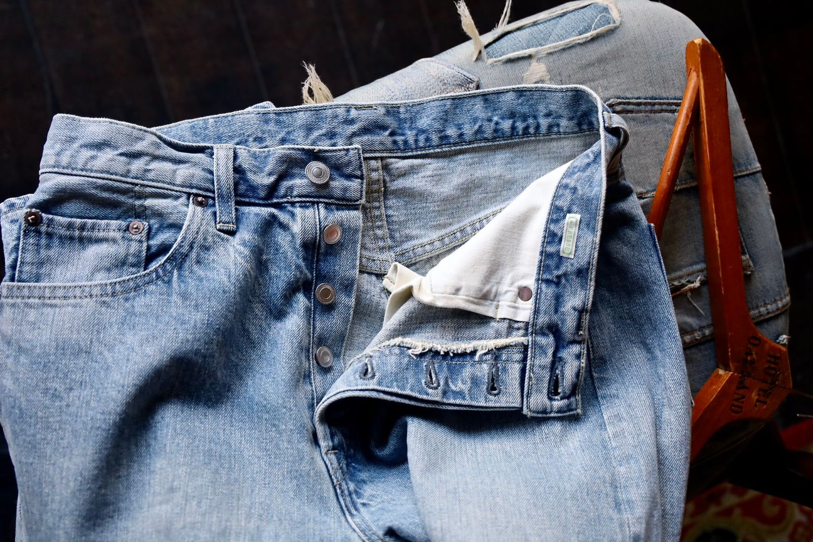 アプレッセ 25SS Washed Denim Pants(AP-4006)INDIGO☆3月22日(土)発売！
