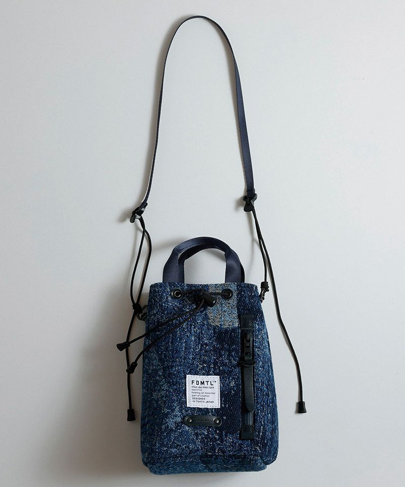 ファンダメンタル ドローストリング master-piece DRAWSTRING BAG (FA24/MP32)BORO