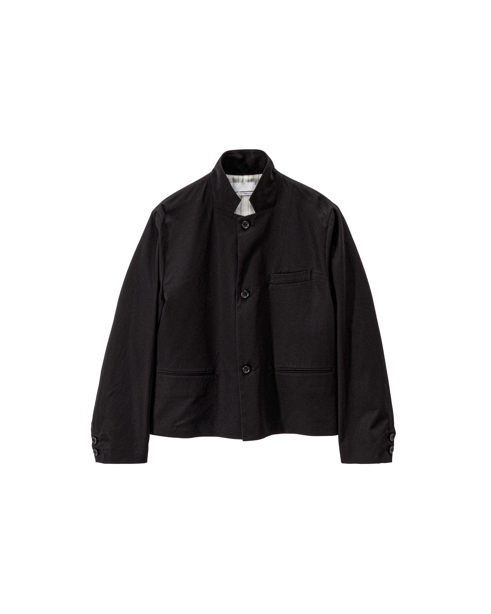 Graphpaper 26SS Women's Brushed Cotton Gabardine Stand Collar Jacket(GL261-20396)BLACK☆2月7日(土)発売！